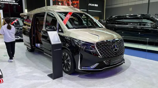 Vulcanus Mercedes V-Class luxury vans debut at Chengdu 2025