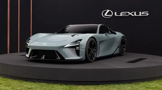 Lexus Sport Concept Debuts at Pebble Beach, showcasing the brand’s future sports car vision