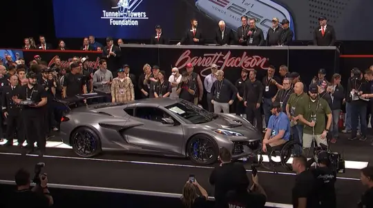 ZR1X vendido por 2,6 milhões de dólares em leilão da Barrett-Jackson