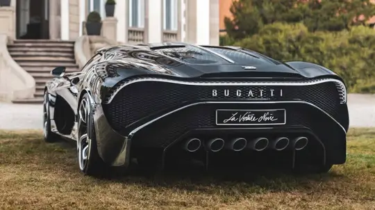Bugatti La Voiture Noire à venda: mistério do proprietário resolvido