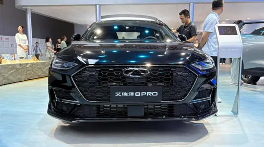 Refreshed Chery Arrizo 8 Pro at 2025 Chengdu Auto Show