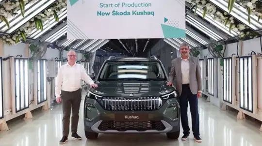 Škoda Kushaq atualizado: produção iniciada, entregas em março de 2026