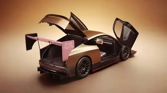 Goldmember: carro elétrico autônomo de 1.020 CV para corrida Pikes Peak 2026