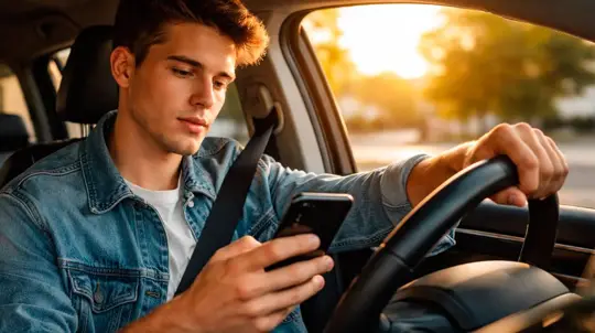 Estudo revela distração ao volante e autoavaliação errada dos condutores