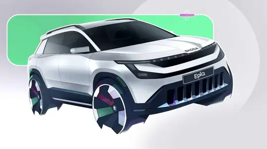 Viitoarea Skoda Epiq accesibilă se dezvăluie înainte de premieră – aproape de VW ID. Polo