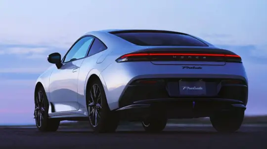 जापान में नई Honda Prelude: हाइब्रिड कूपे पर पहली राय