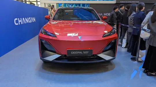 Changan Deepal S07 hybrid debuts in Europe at Munich IAA