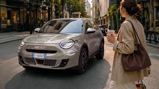 Fiat lança a série limitada 600 Hybrid Caffelatte