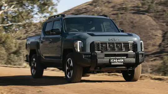 Kia considers plug-in hybrid Tasman ute to rival BYD Shark 6
