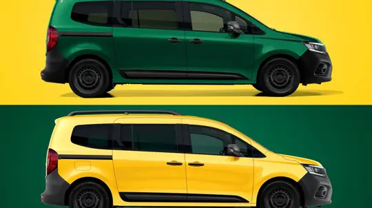رينو Grand Kangoo Couleur: إصدار محدود من 100 سيارة في اليابان بالأصفر والأخضر