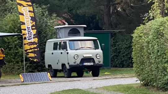 Rare UAZ Bukhanka 4x4 camper for sale in Germany — €22,999