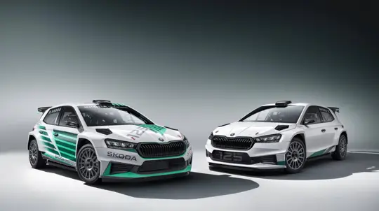 Skoda Fabia RS Rally2 atualizado para celebrar 125 anos da Skoda Motorsport