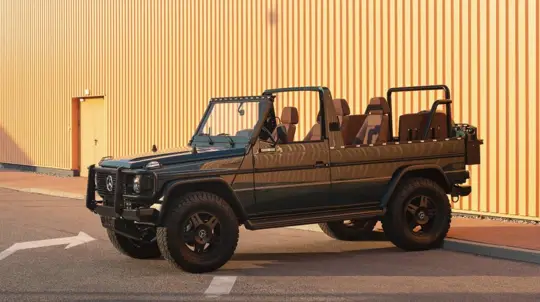 G-Class conversível por tuning: preço alto e motor V8 opcional