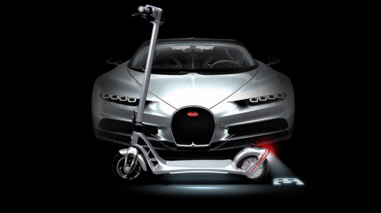 BUGATTI запустила продажи электрического самоката за 66 тыс. рублей