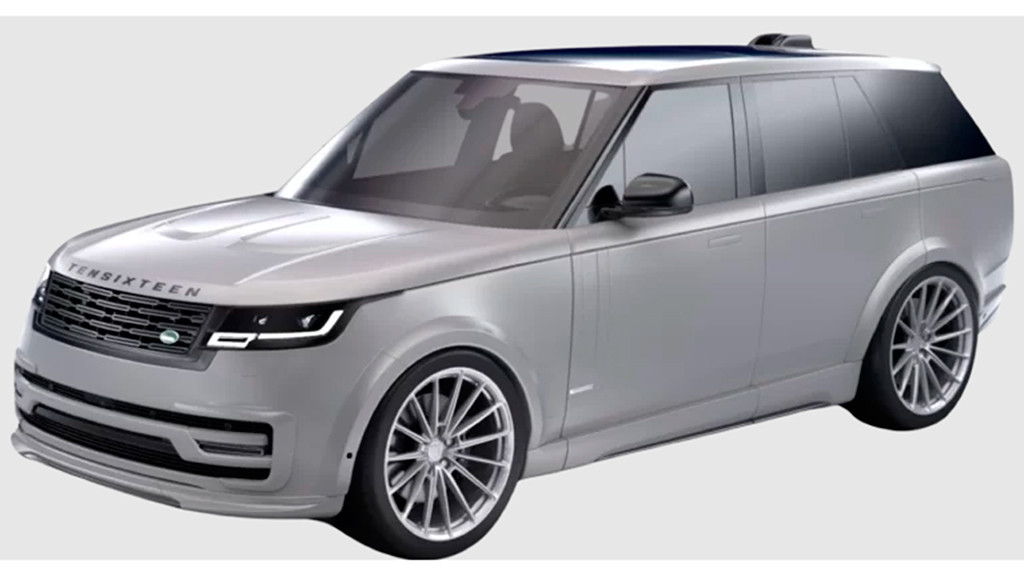 Впервые в США Range Rover получил обвес