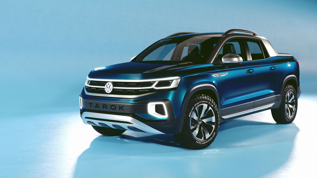 Гибридный и электрически пикап может выпустить Volkswagen