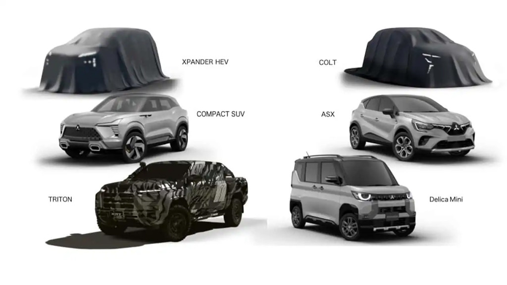 Модельный ряд Mitsubishi скоро пополнится несколькими новинками