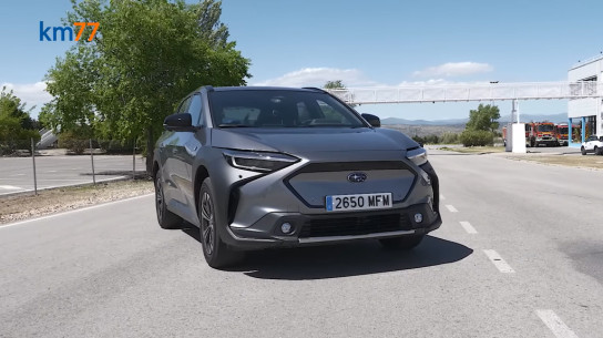 Subaru Solterra показал лучшие результаты в лосином тесте