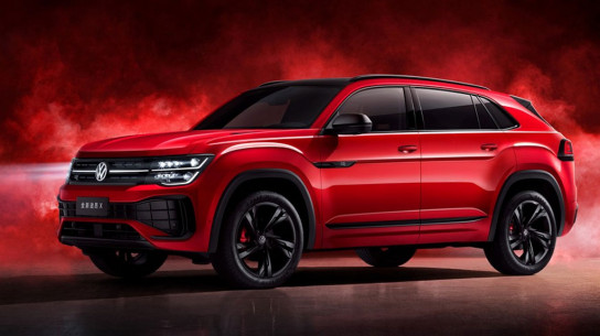 Компания Volkswagen анонсировала обновлённое кросс-купе Teramont X на тизере