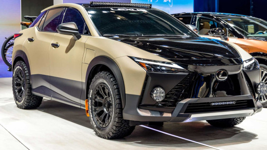 У Lexus RZ появилась внедорожная версия