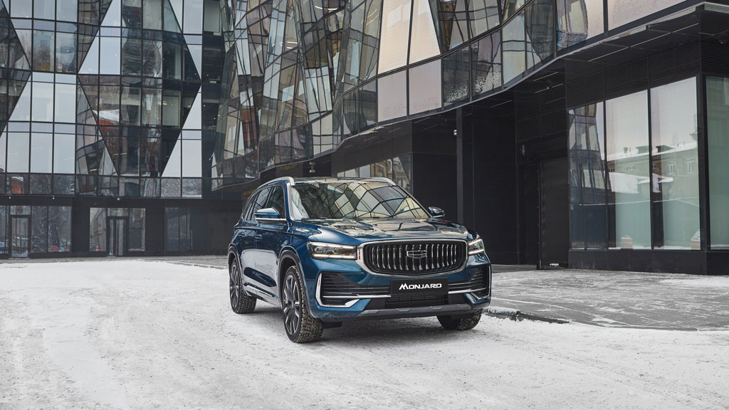 Компания Geely объявляет комплектации и цены кроссовера Geely Monjaro