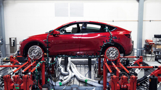 Завод TESLA в Берлине увеличил объем производства MODEL Y до 1 тыс. единиц в неделю