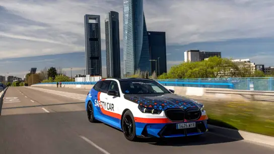 BMW M5 Touring стал официальным «автомобилем безопасности» мадридского «Реала»