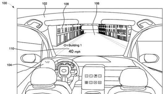 Будущие автомобили Ford будут показывать достопримечательности прямо на лобовом стекле
