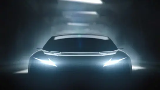 Революционный электромобиль Lexus показали на фото