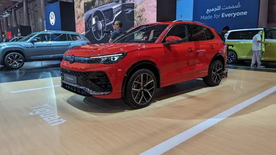 Volkswagen Tiguan третьего поколения показали публике в Дохе