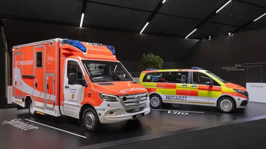 Когда секунды решают всё: новые фургоны Mercedes-Benz для экстренных служб