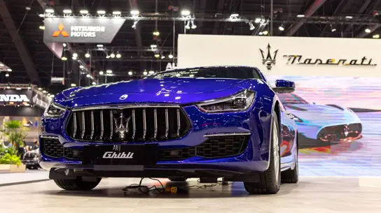 Продажи Maserati упали на 58% в первые три квартала 2024 года