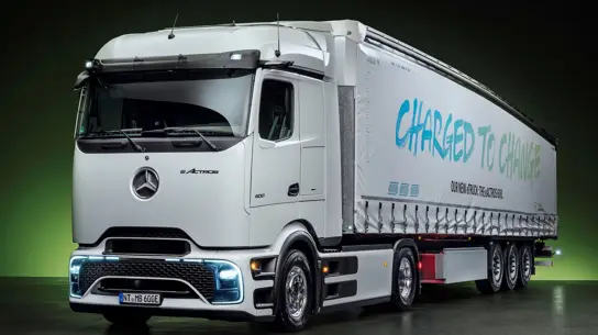 Будущее уже здесь: Mercedes-Benz тестирует революционный eActros 600