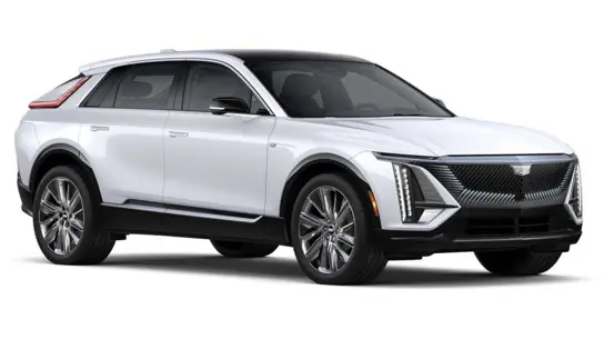 Cadillac Lyriq стал ещё ярче: новый белый триколор
