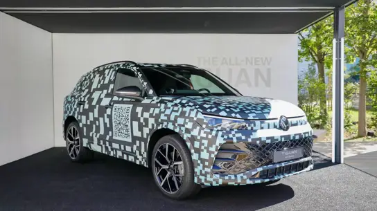 Состоялся дебют нового VW Tiguan, но кроссовер показали не полностью