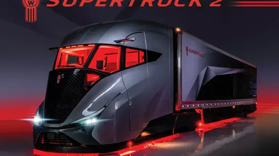 Машина из будущего: Kenworth представил новый гибрид