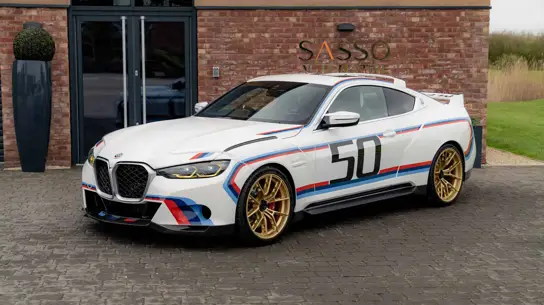 Редкий BMW 3.0 CSL 2023 продается: 553 л.с., 21 миля пробега и ограниченный тираж