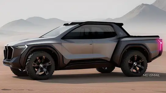 Посмотрите, как будет выглядеть первый пикап BMW