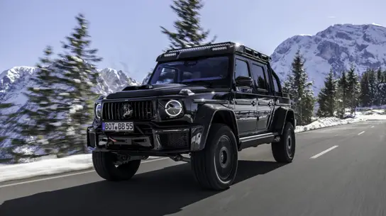 Гелик стал пикапом с плюшевым салоном: новое творение Brabus за миллион долларов