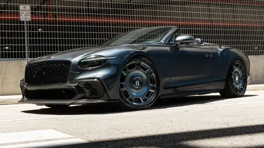 Тюнингованный Bentley Continental GTC стал ещё эффектнее благодаря новым колёсам Brabus