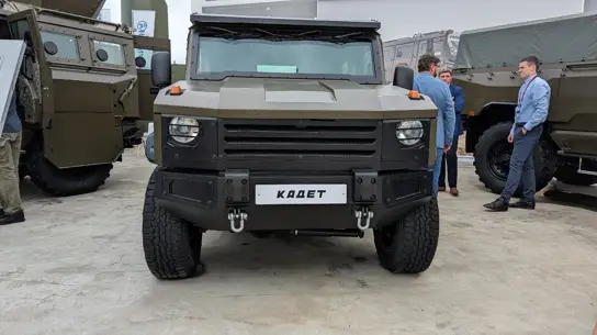 УАЗ «Патриот» превратили в тактический бронеавтомобиль «Кадет»