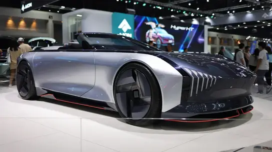 Самый необычный электромобиль автовыставки в Бангкоке