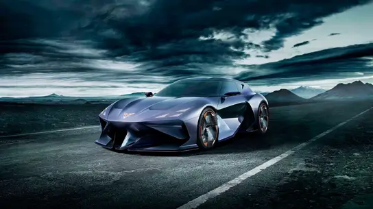 CUPRA DarkRebel: представьте себя в спортивном интерьере, наполненном технологиями будущего