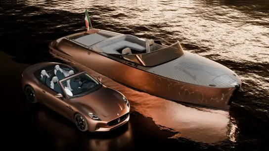 Автомобильная роскошь на воде: встречайте новый Maserati Tridente