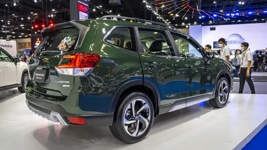Собаки прорекламировали модельный ряд Subaru